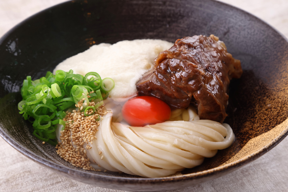 めん処つるはん なんばCITY店の黒毛和牛うどん